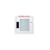Cubix Safety Fully Recessed, Alarmed, Compact AED Cabinet FR-S